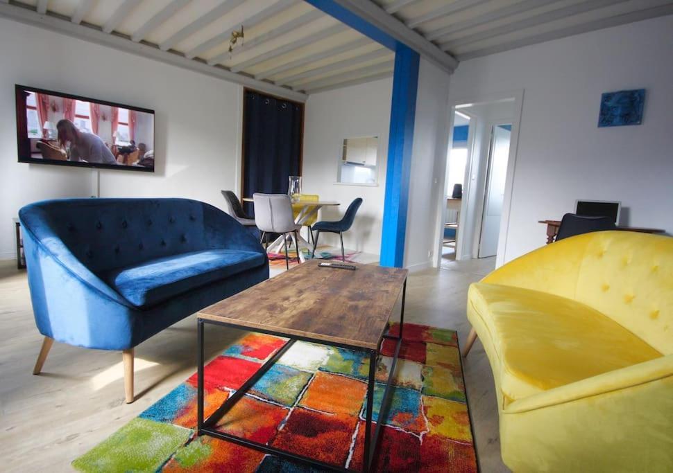 La Note Bleue, Fecamp Bord De Mer Bagian luar foto