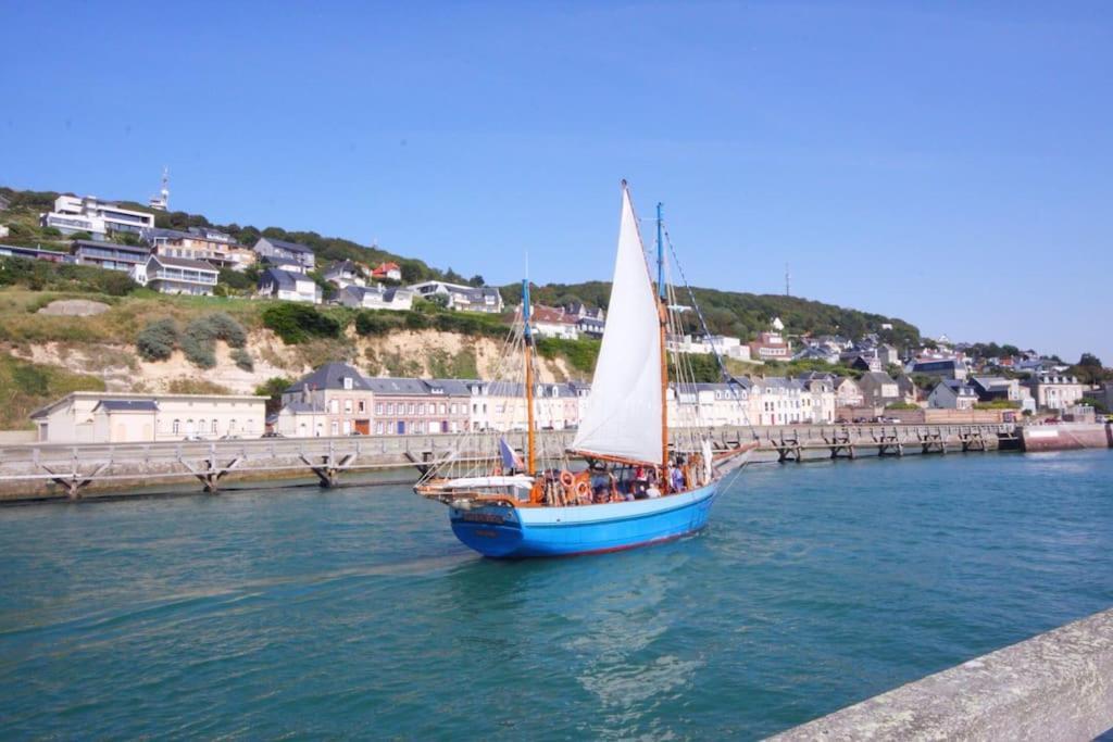 La Note Bleue, Fecamp Bord De Mer Bagian luar foto