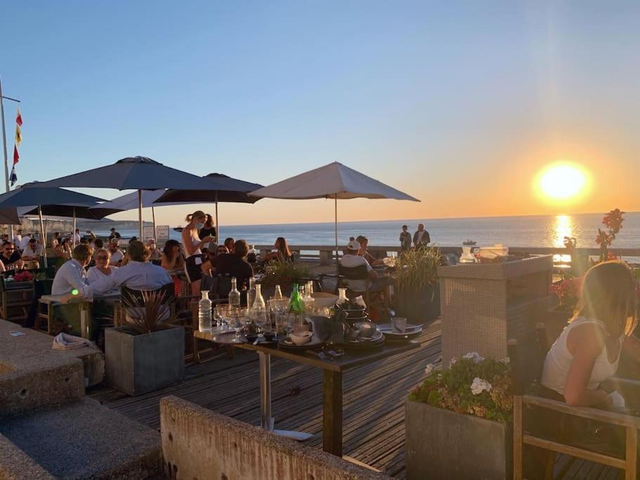 La Note Bleue, Fecamp Bord De Mer Bagian luar foto
