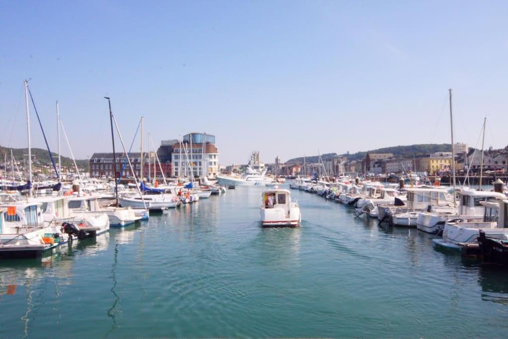 La Note Bleue, Fecamp Bord De Mer Bagian luar foto